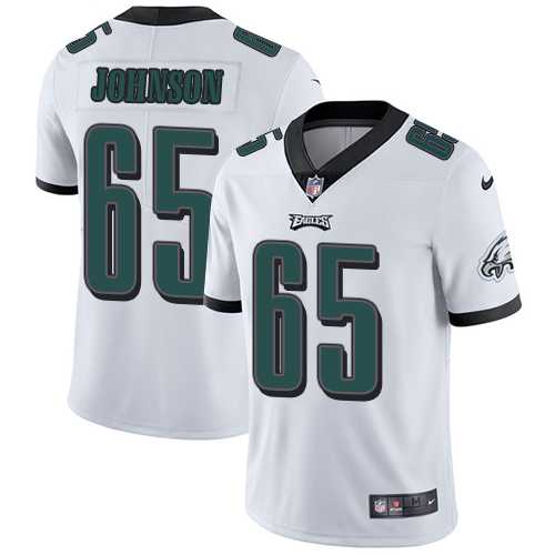 Nike Philadelphia Eagles #65 Lane Johnson White NFL Vapor Untouchable Limited Jersey,We sell and wholesale Nike Philadelphia Eagles #65 Lane Johnson White NFL Vapor Untouchable Limited Jersey on line form chian!